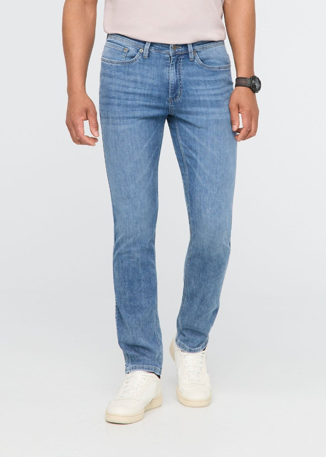 Performance Denim Lite Slim Straight Slate Indigo1