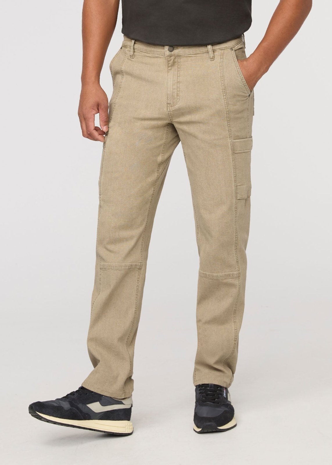 Men's Tan 7 Pocket Stretch Canvas Pants