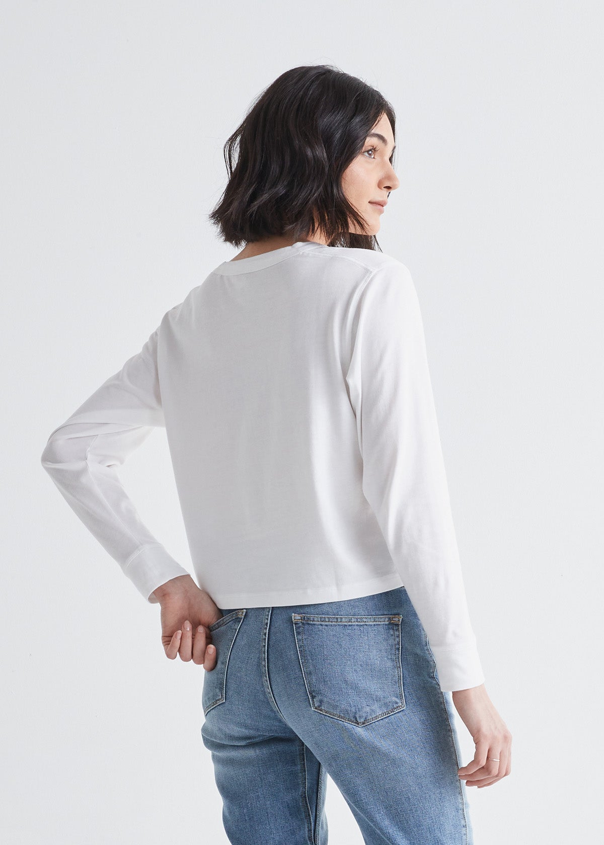 Darc sports cropped offers long sleeve tee