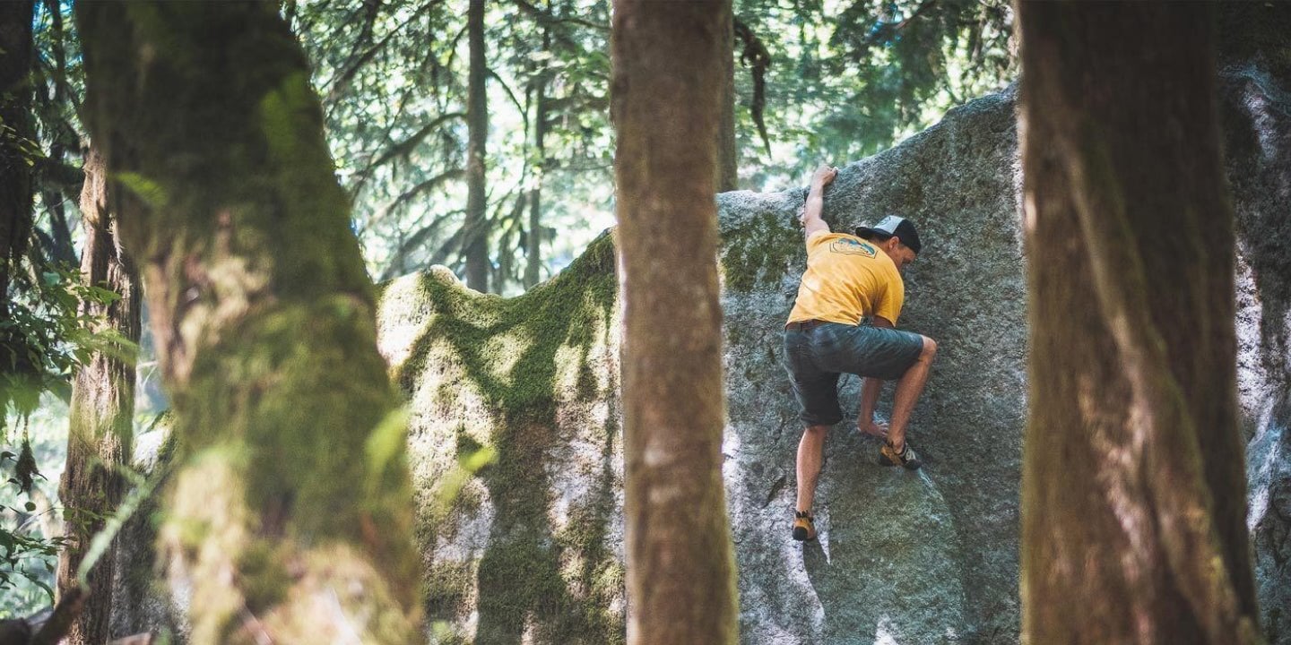 Tyler Weber Climbing