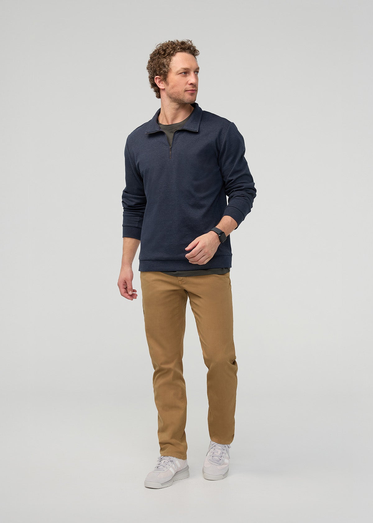 Men's Camel Traveller Pant full body