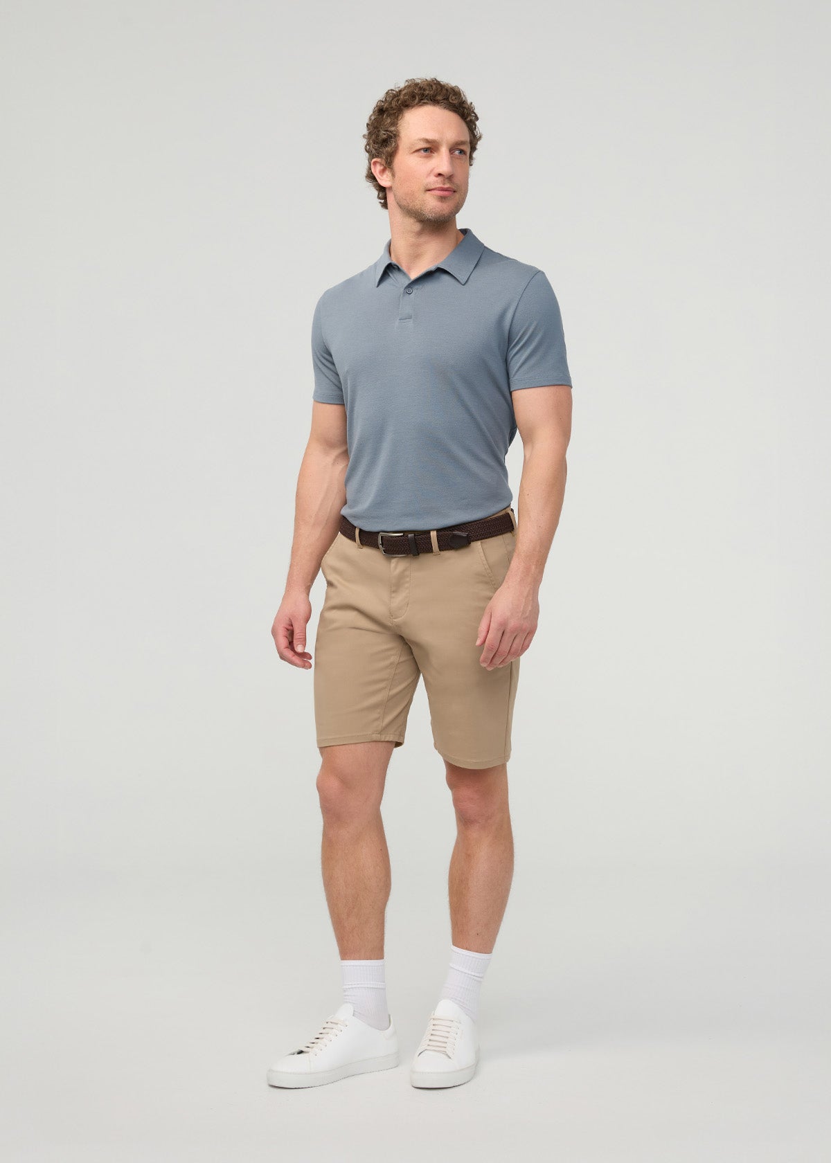 Nustretch Club Short - Desert Khaki