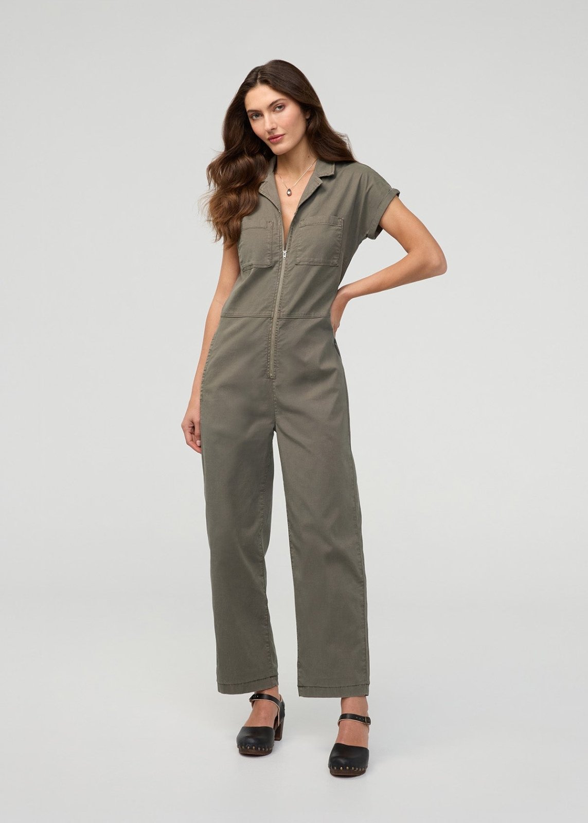 Women's Thyme Light Stretch Twill Boiler Suit full body