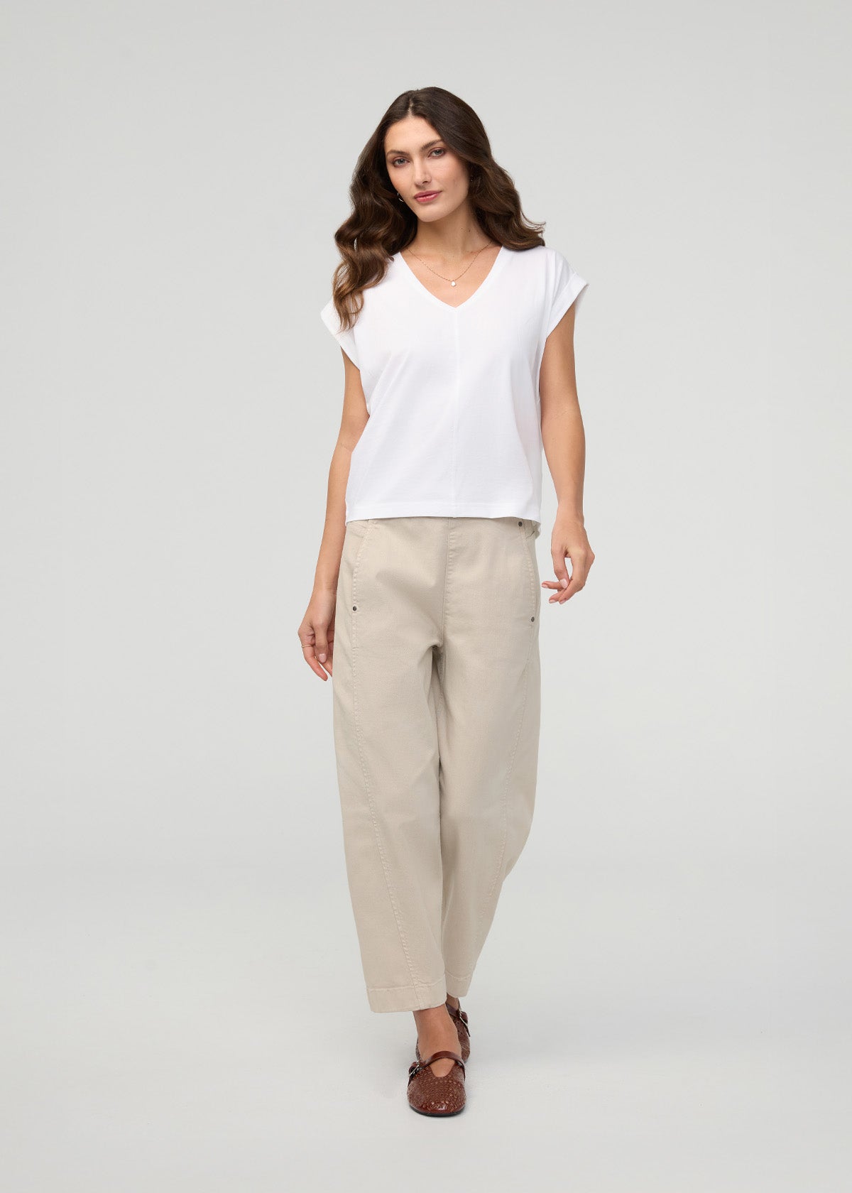 Women's Sandstone Barrel Pull On Pant full body