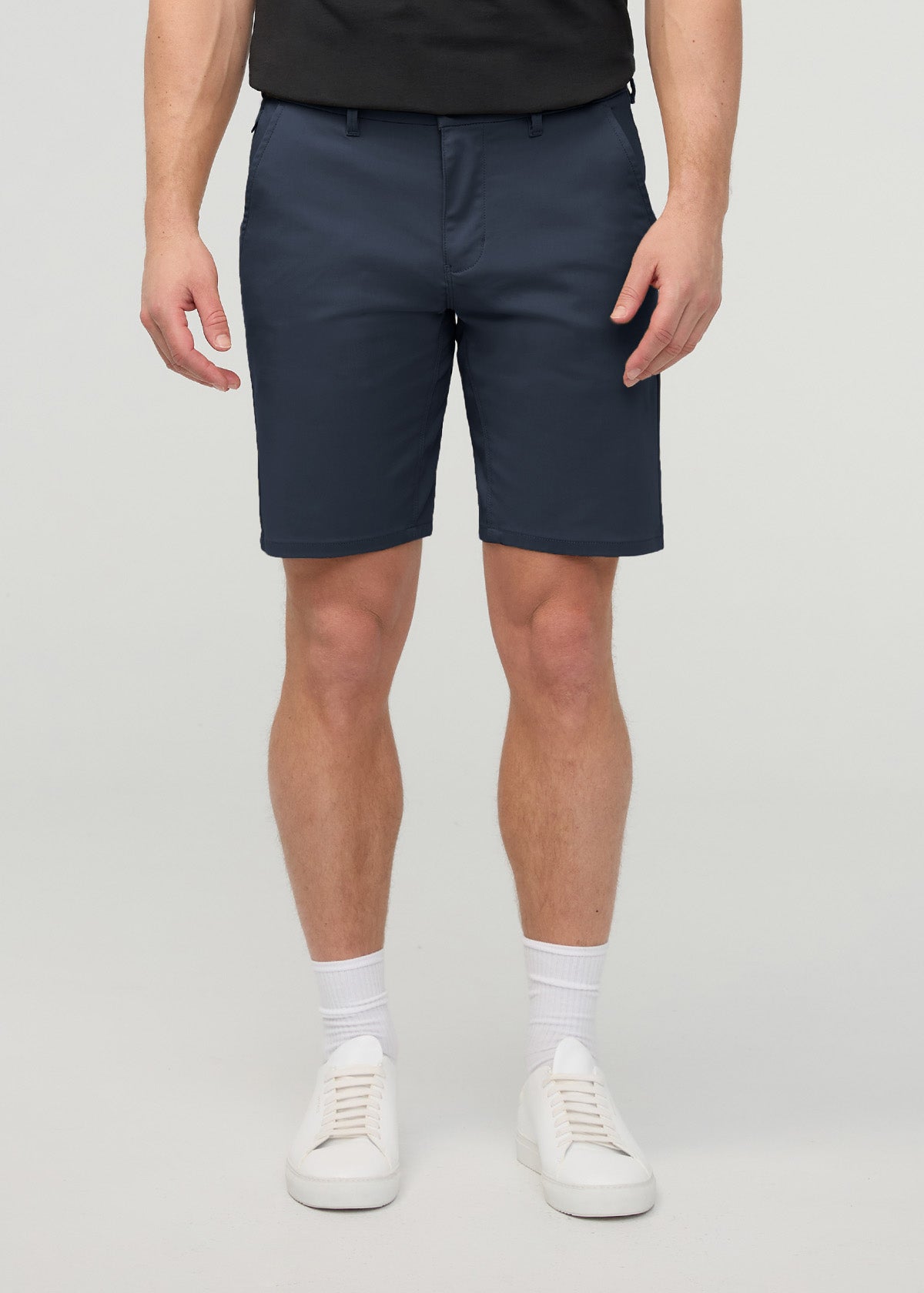 Men’s Heritage Blue Stretch Hybrid Golf Short front