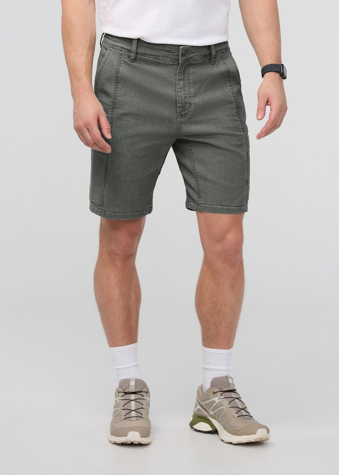 Men's Thyme Stretch Canvas Cargo Shorts front