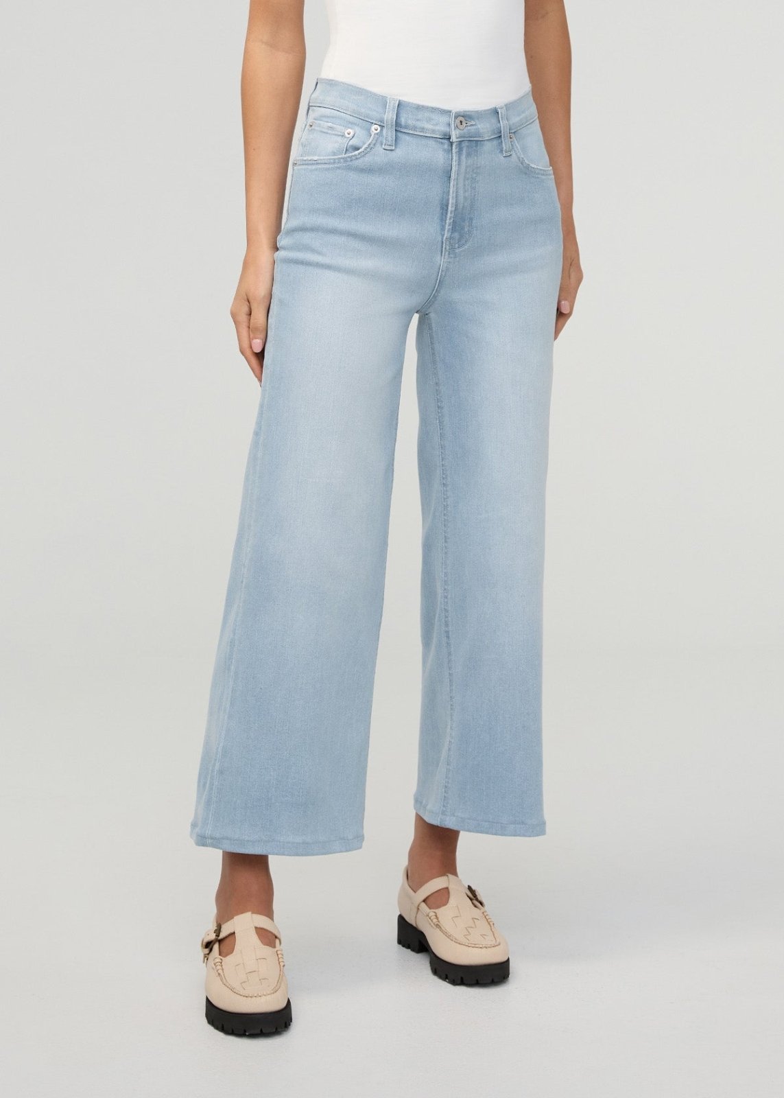 Women's Zephyr High Rise Wide Leg Crop Jeans