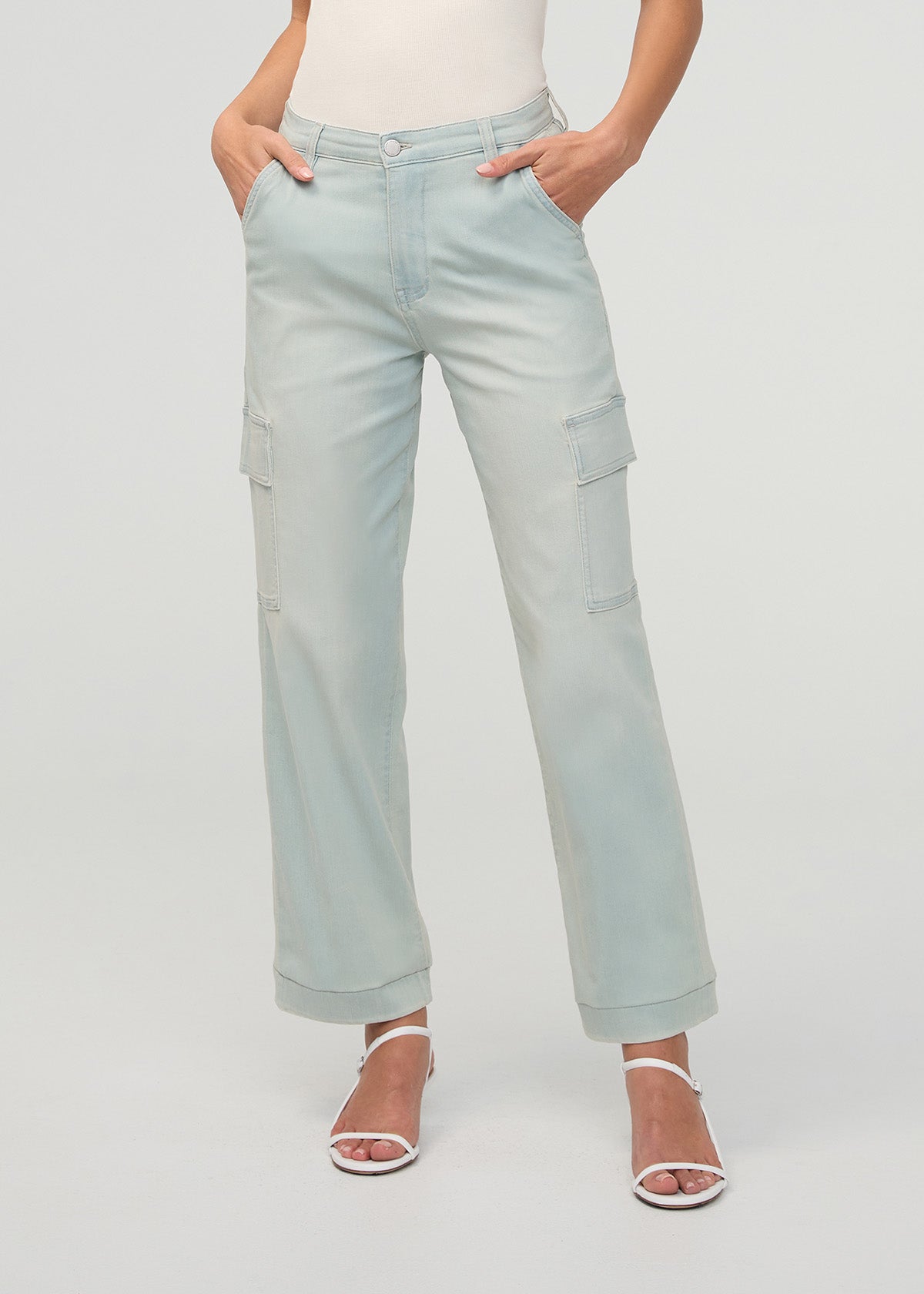 Women's Pallisade Performance Denim Lite High Rise Cargo front