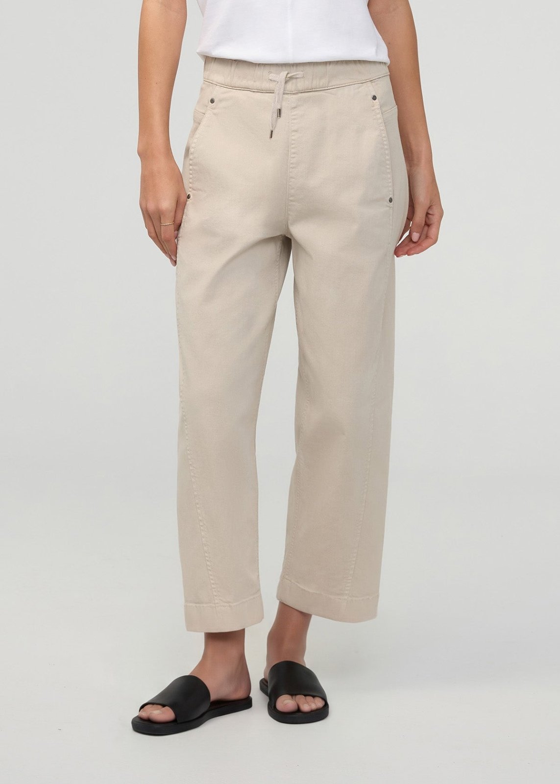 FlexTwill Barrel Pull On Pant - Sandstone