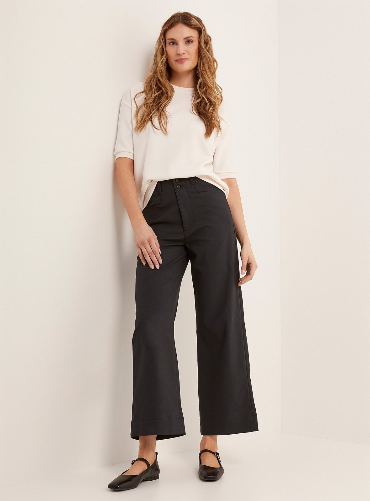 NuStretch High Rise Trouser - Black