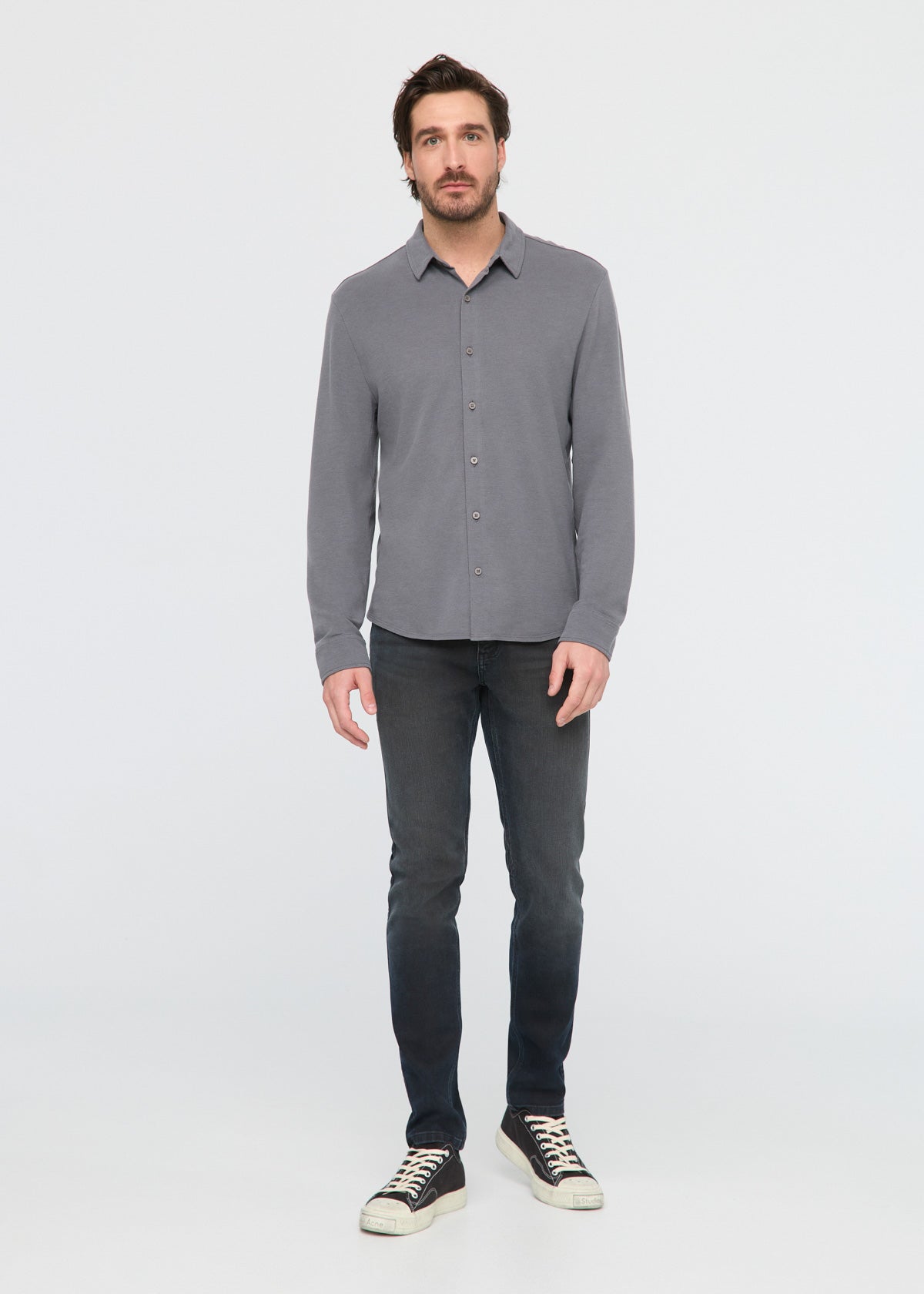 Air Flow Pique Button Down - Main Image