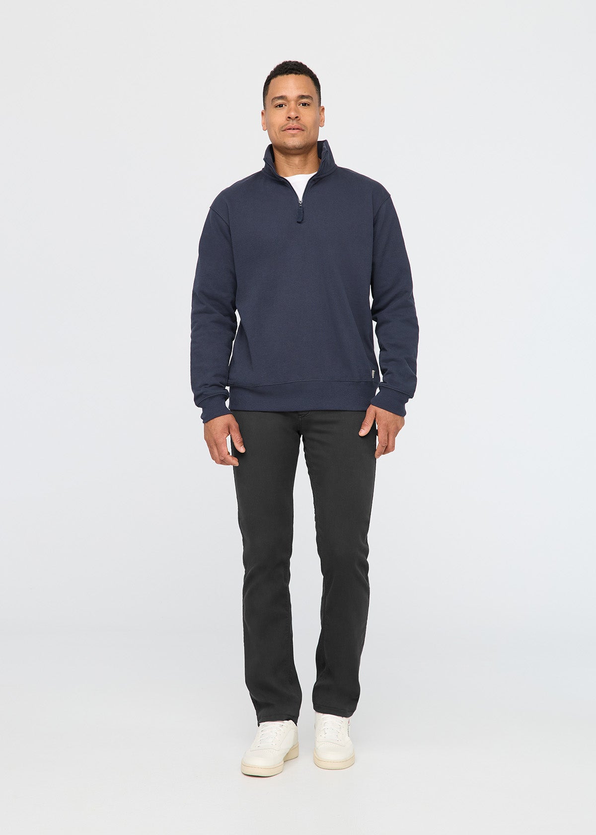 Men's Slate Straight Fit Dress Sweatpant full body