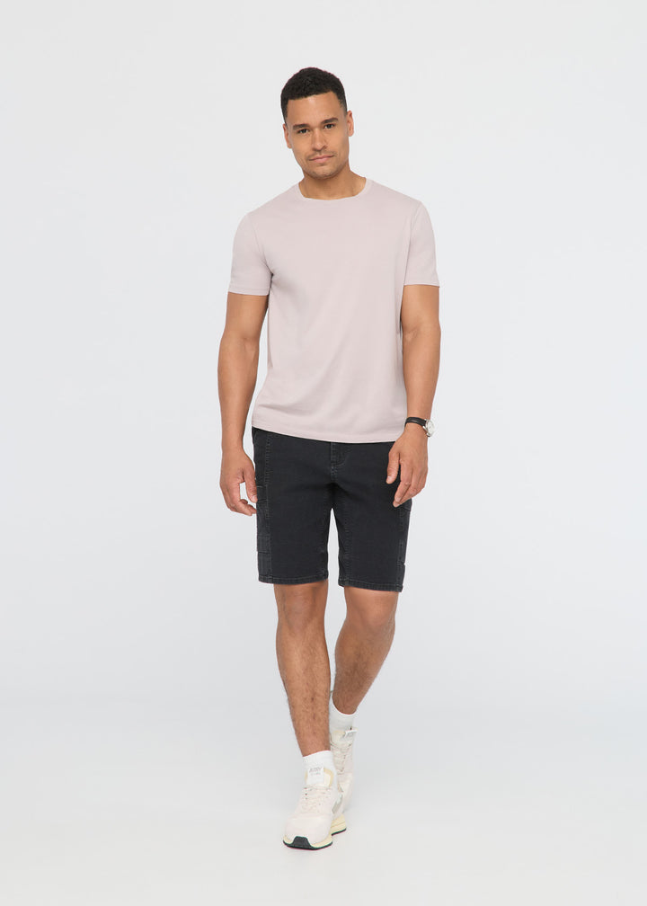 duer Stretch Canvas Cargo Short - Black