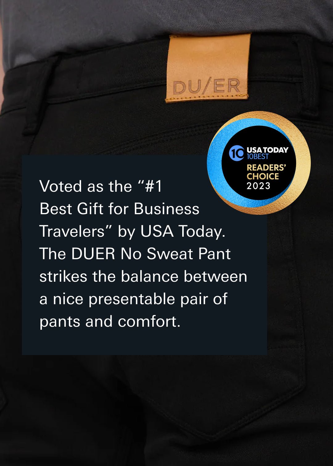 No Sweat Pant USA Today Quote