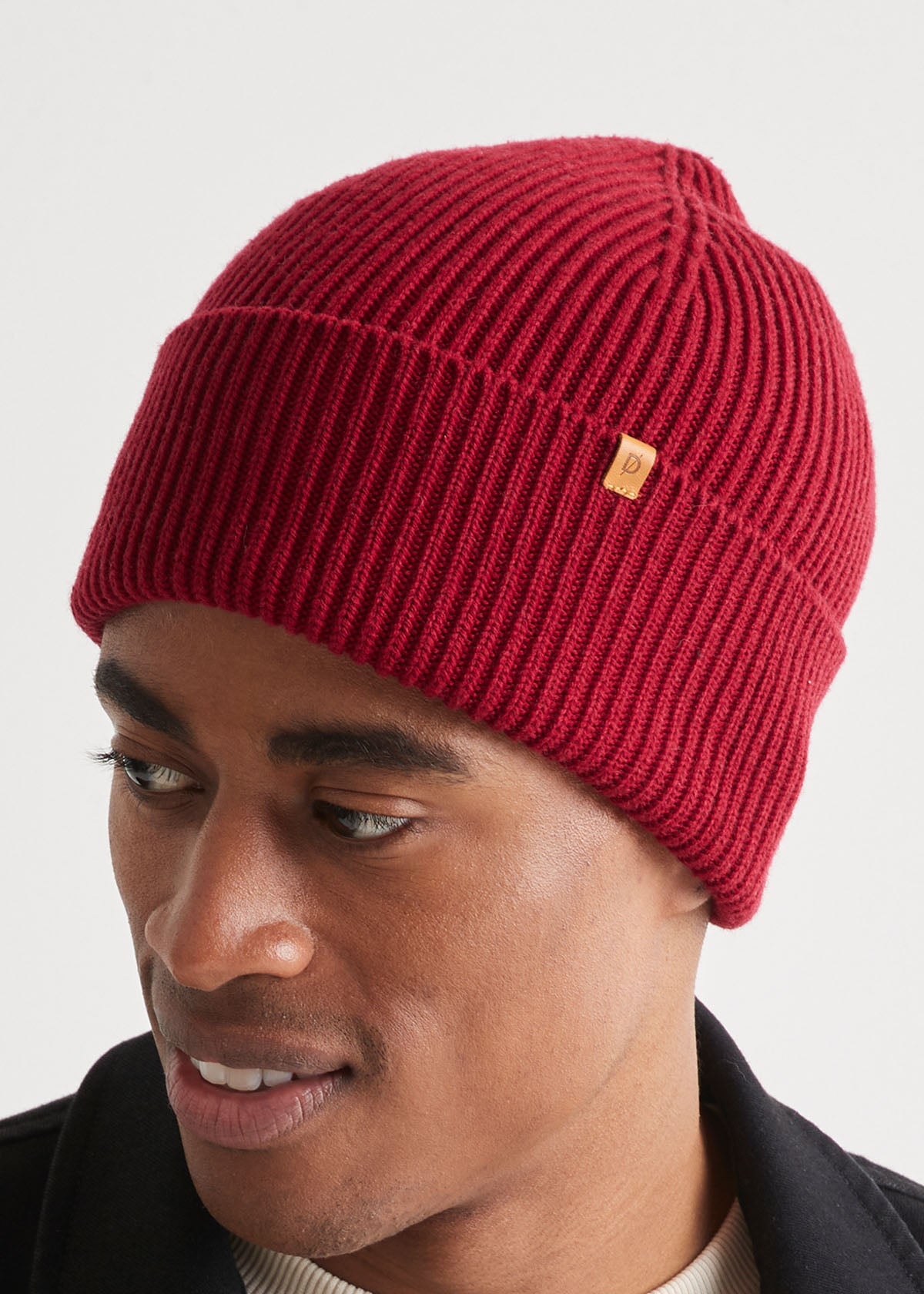 Unisex Warm Merino Red Toque