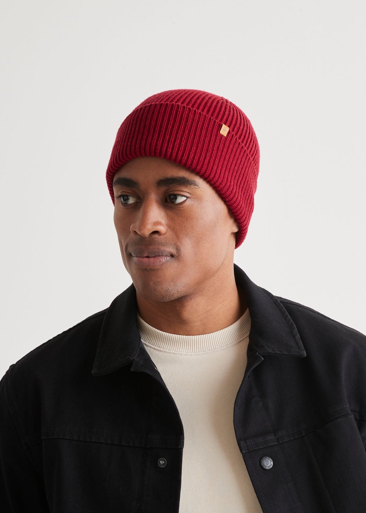 Unisex Warm Merino Red Toque
