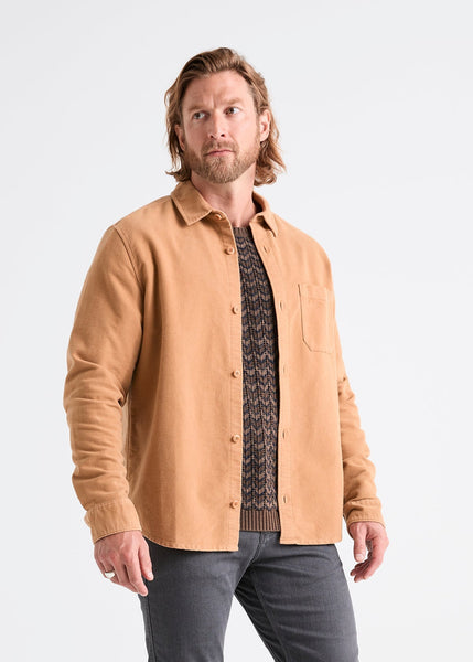 No Sweat Moleskin Shirt - Camel