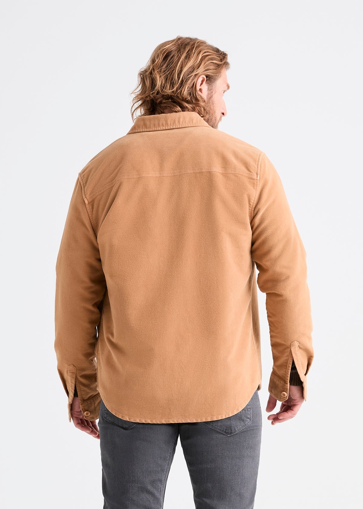 No Sweat Moleskin Shirt - Camel