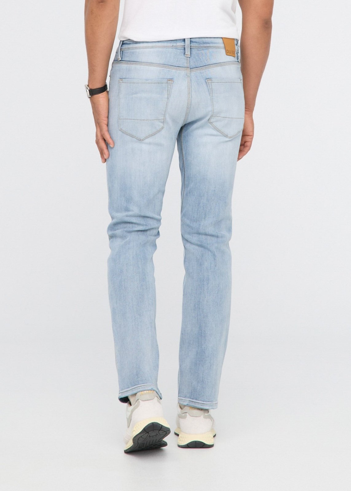 men's ocean straight fit stretch jeans back