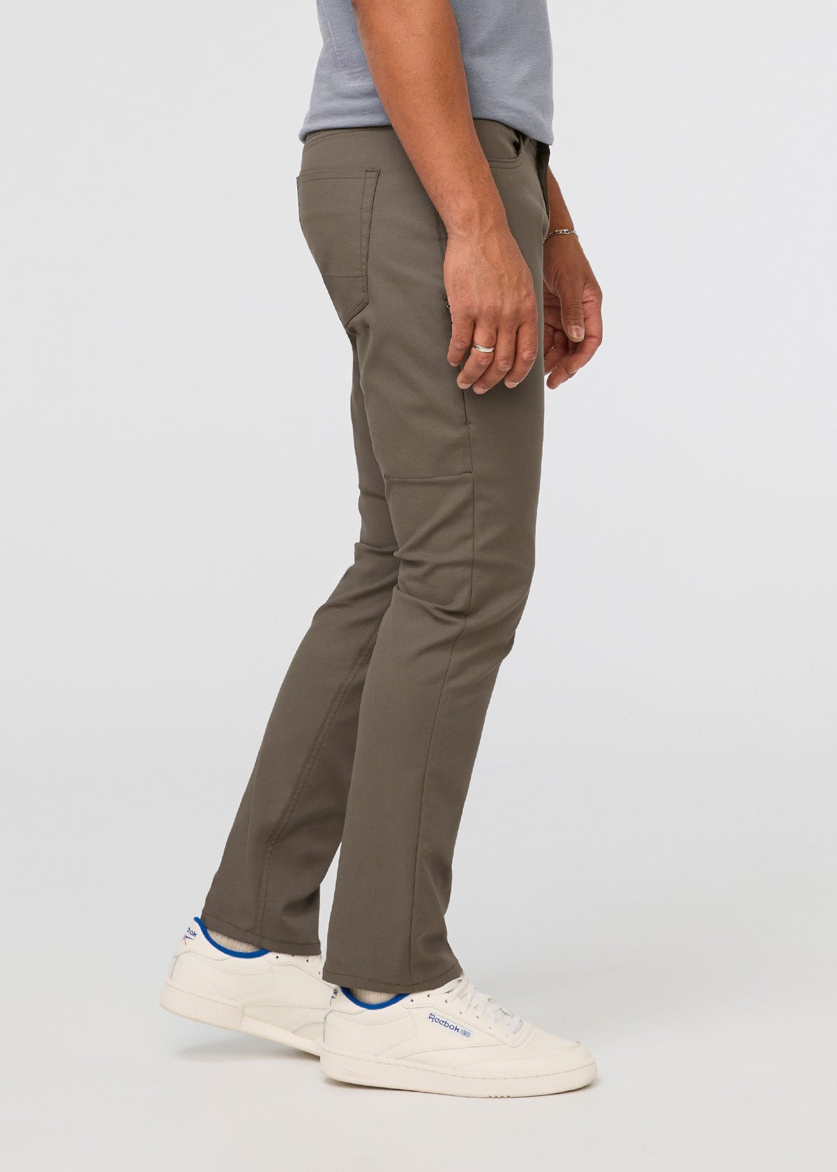 Mens grey khaki deals pants