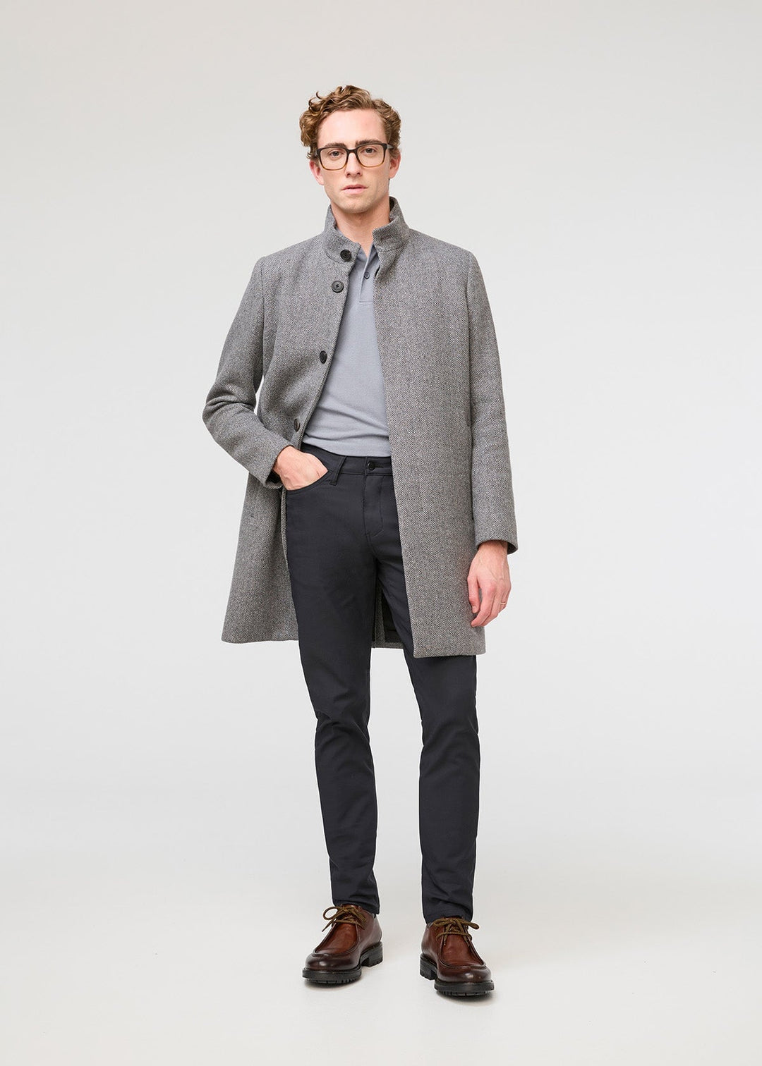 Men's Light Luxury Stretch Slim Fit Denim Pants
