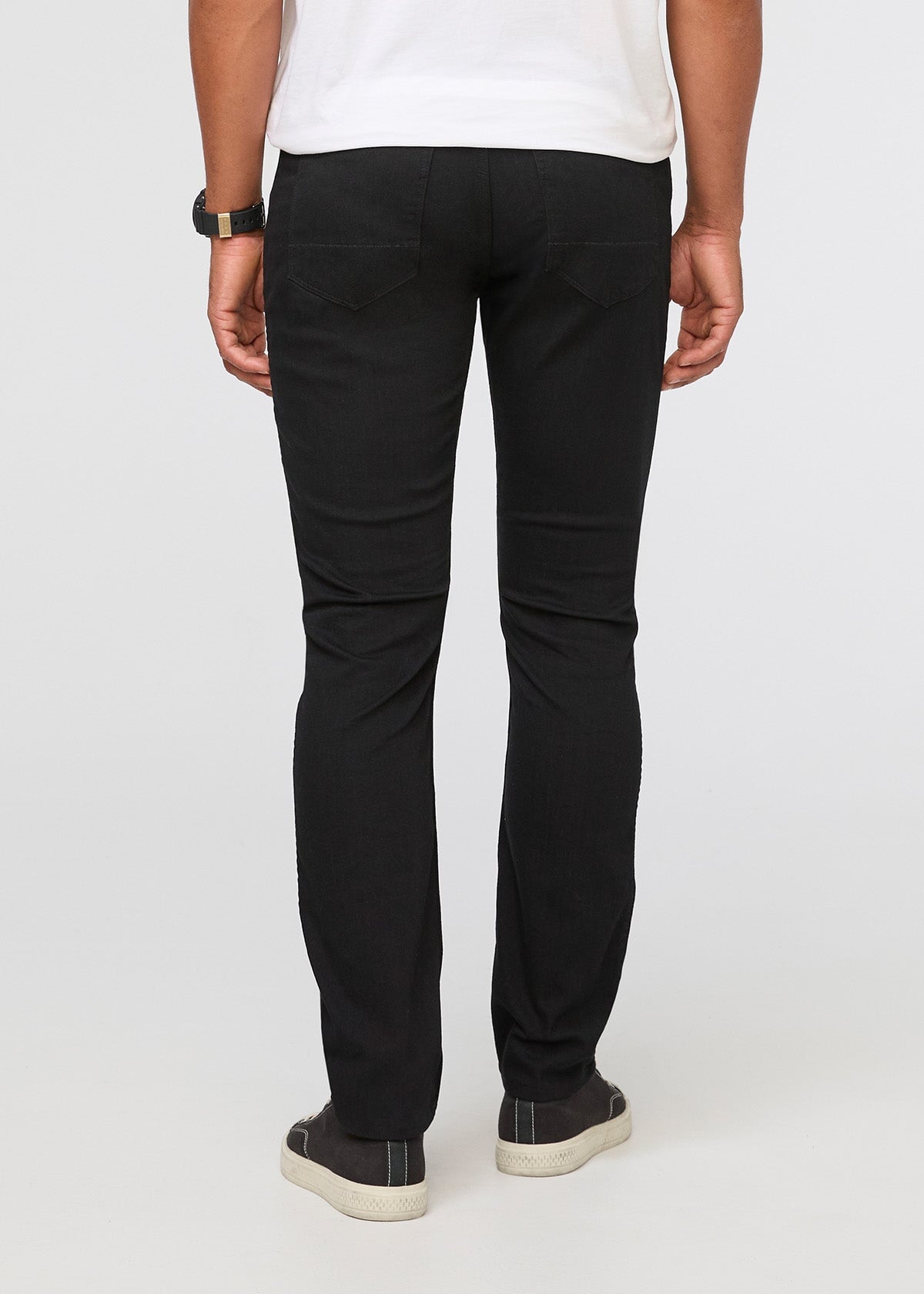 Mens black stretch store jeans