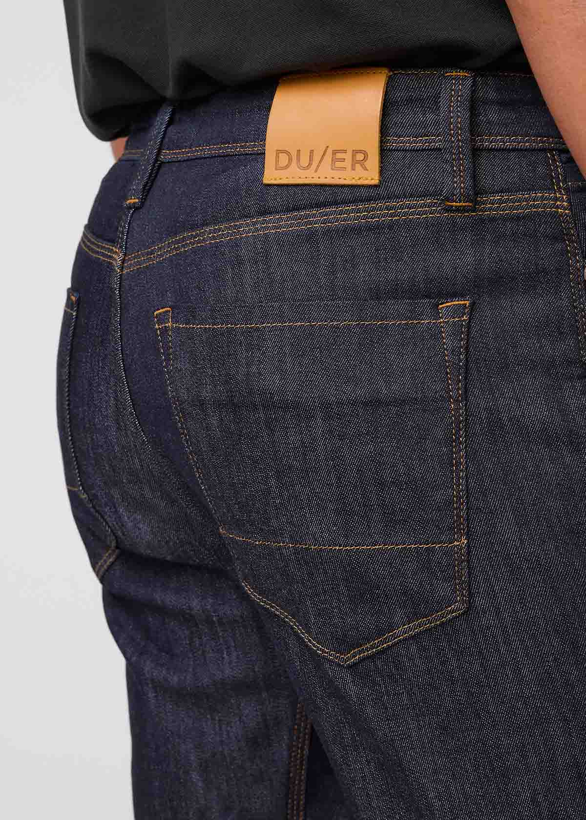Level 7 Men's Relaxed Bootcut Dark Vintage Jean Zipper Pockets