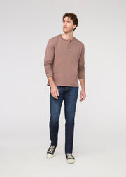 Men's Marina Blue Slim Fit Stretch Jeans Full Body