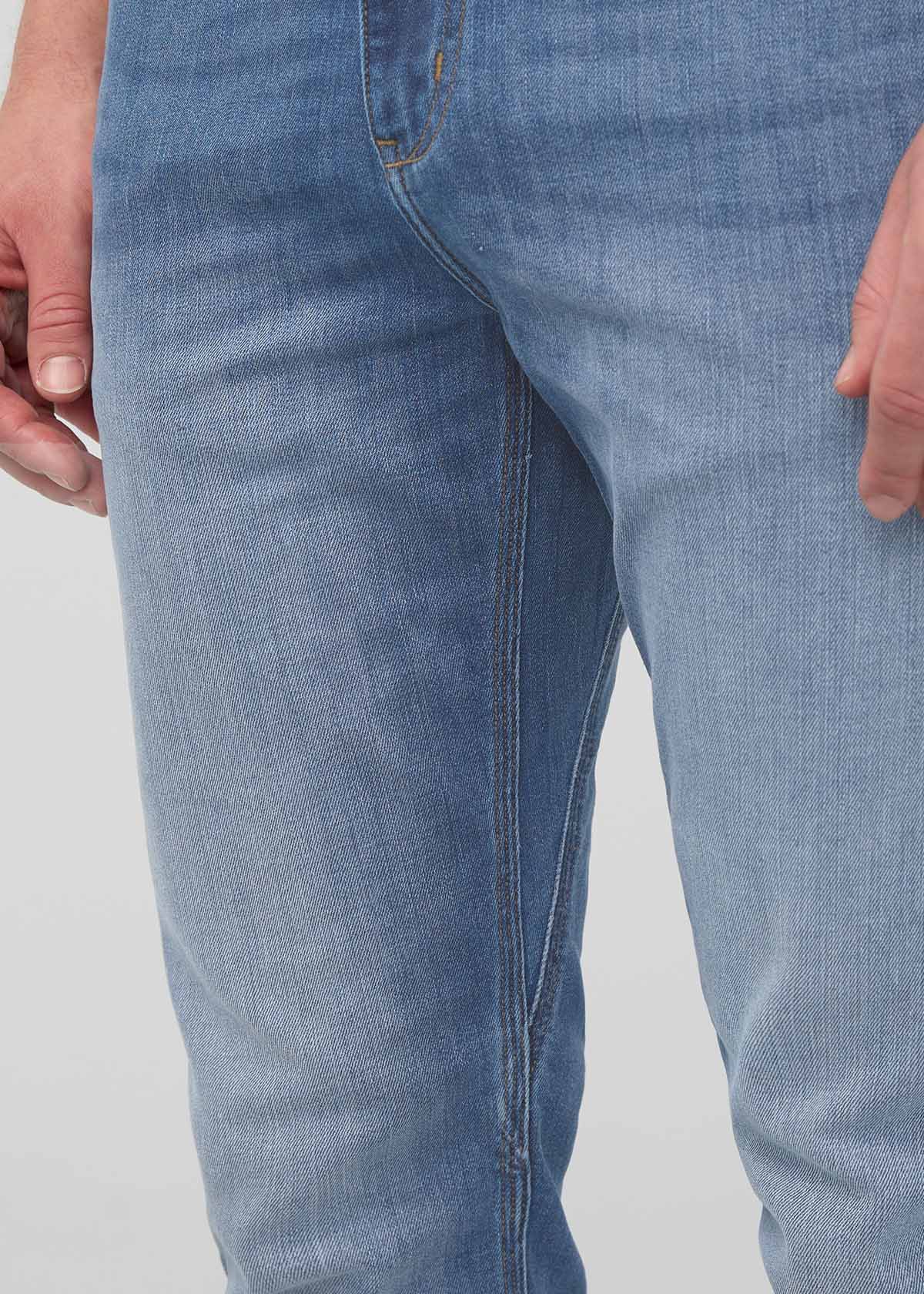 Men's Performance Denim Slim Straight Vintage Cascade Gusset