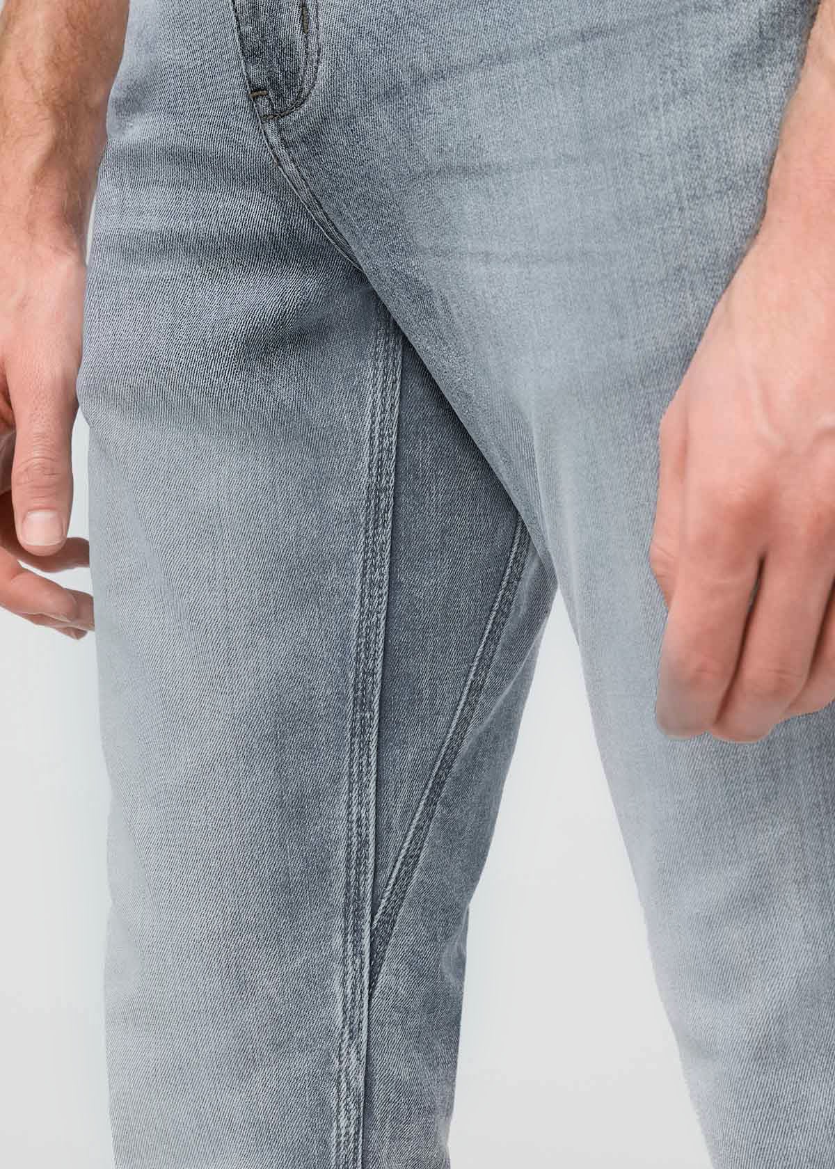 mens light wash slim fit stretch jeans gusset
