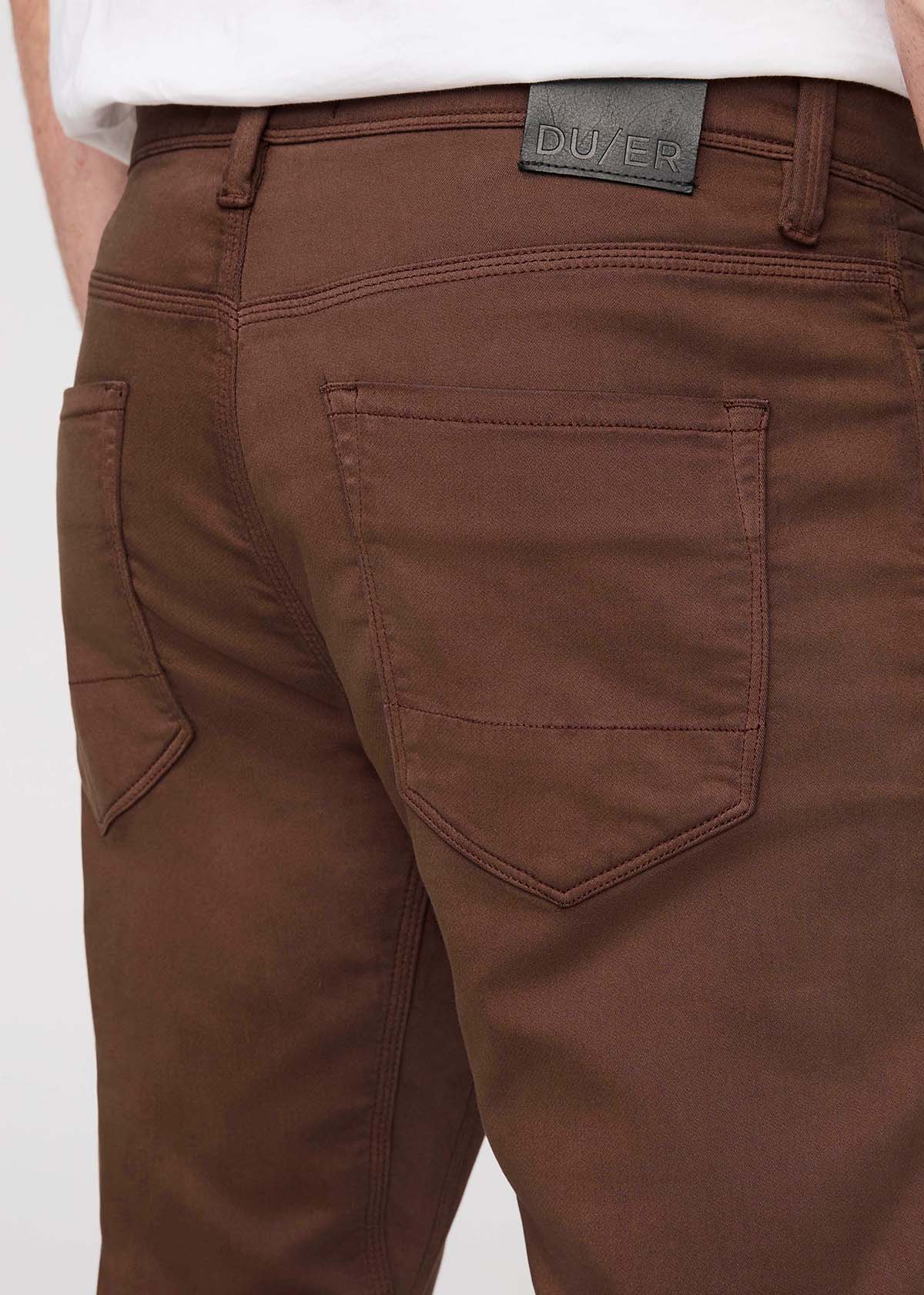 Men's Deep Taupe Relaxed Fit Dress Sweatpant Back Detail