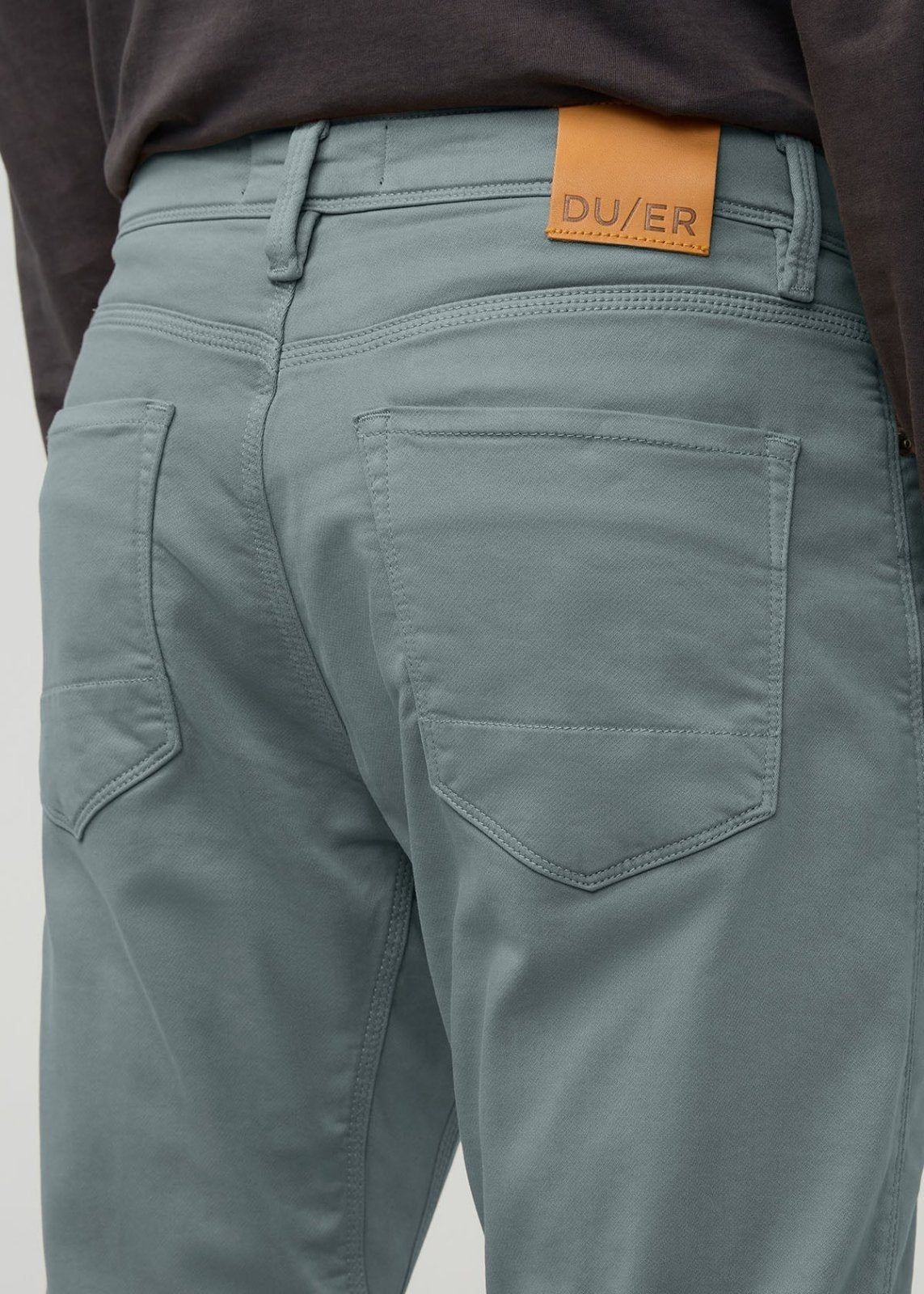 Men's Blue Spruce Relaxed Fit Dress Sweatpant back waistband detail