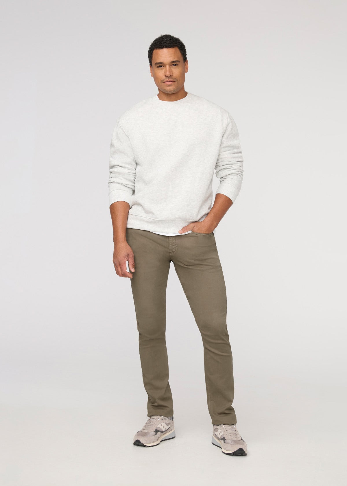 Men's Eucalyptus Relaxed Fit Dress Sweatpant Full Body