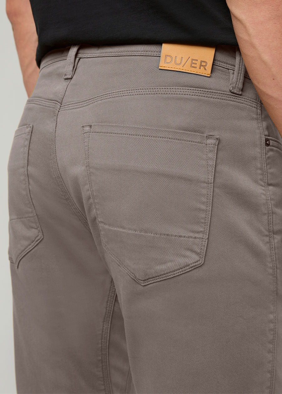 Men's Stone Relaxed Fit Dress Sweatpant Back Pocket