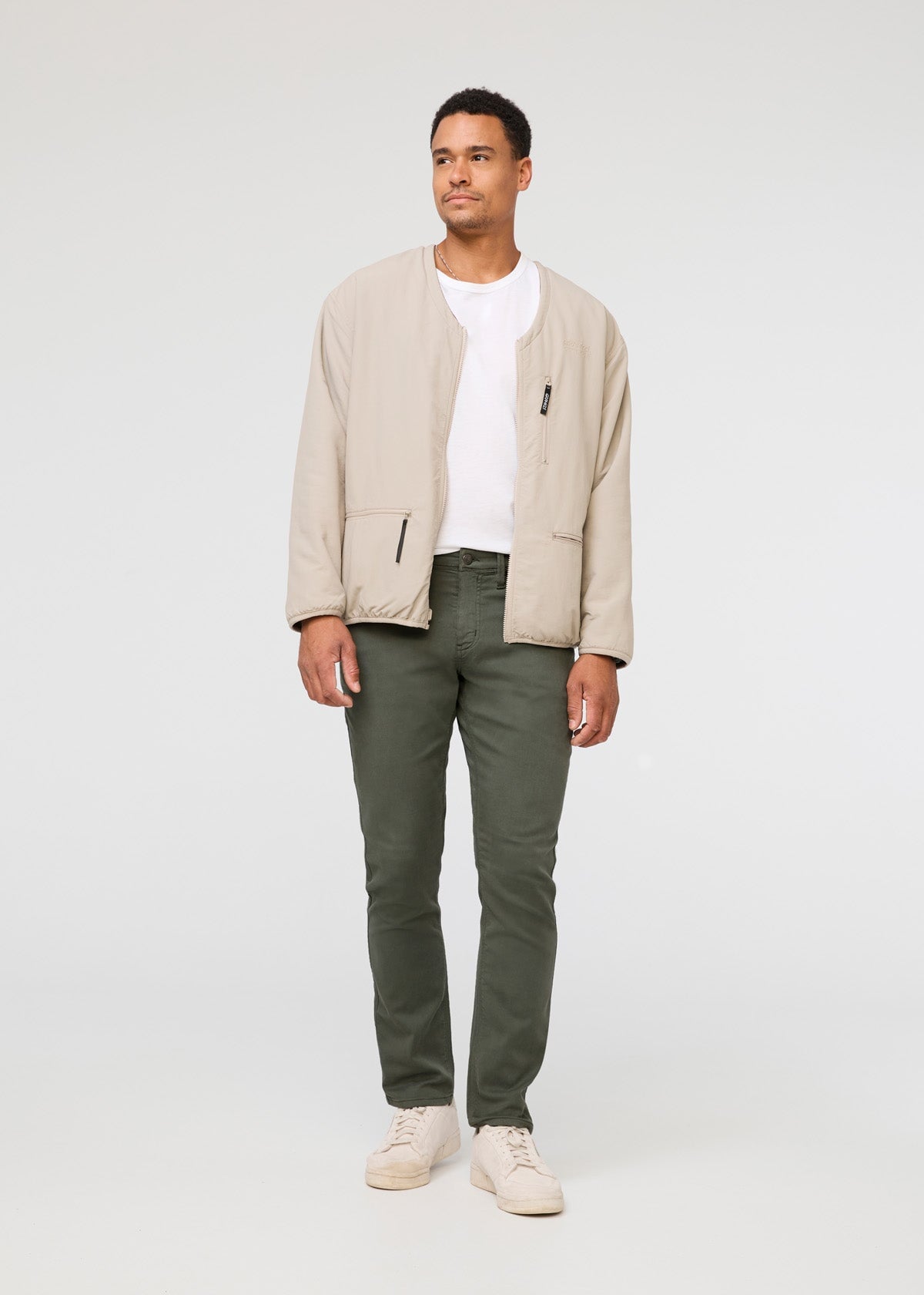 Olive Washed Relaxed Knit Jogger – Wrogn