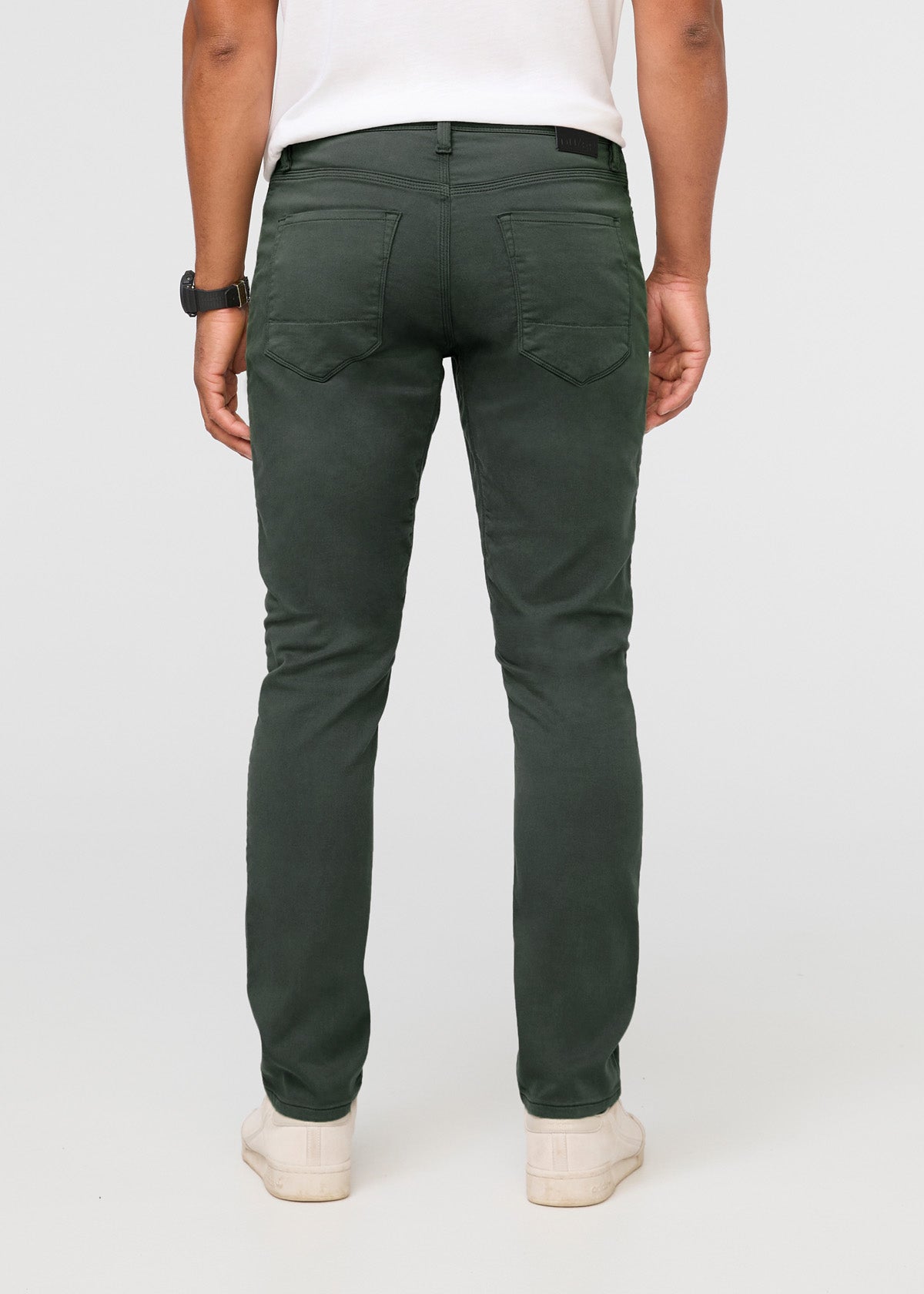 man wearing peat relaxed fit sweatpant back