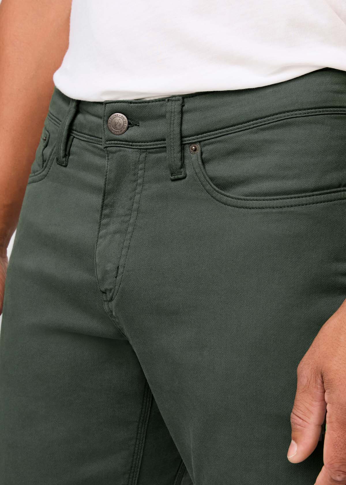 man wearing peat relaxed fit sweatpant front waistband