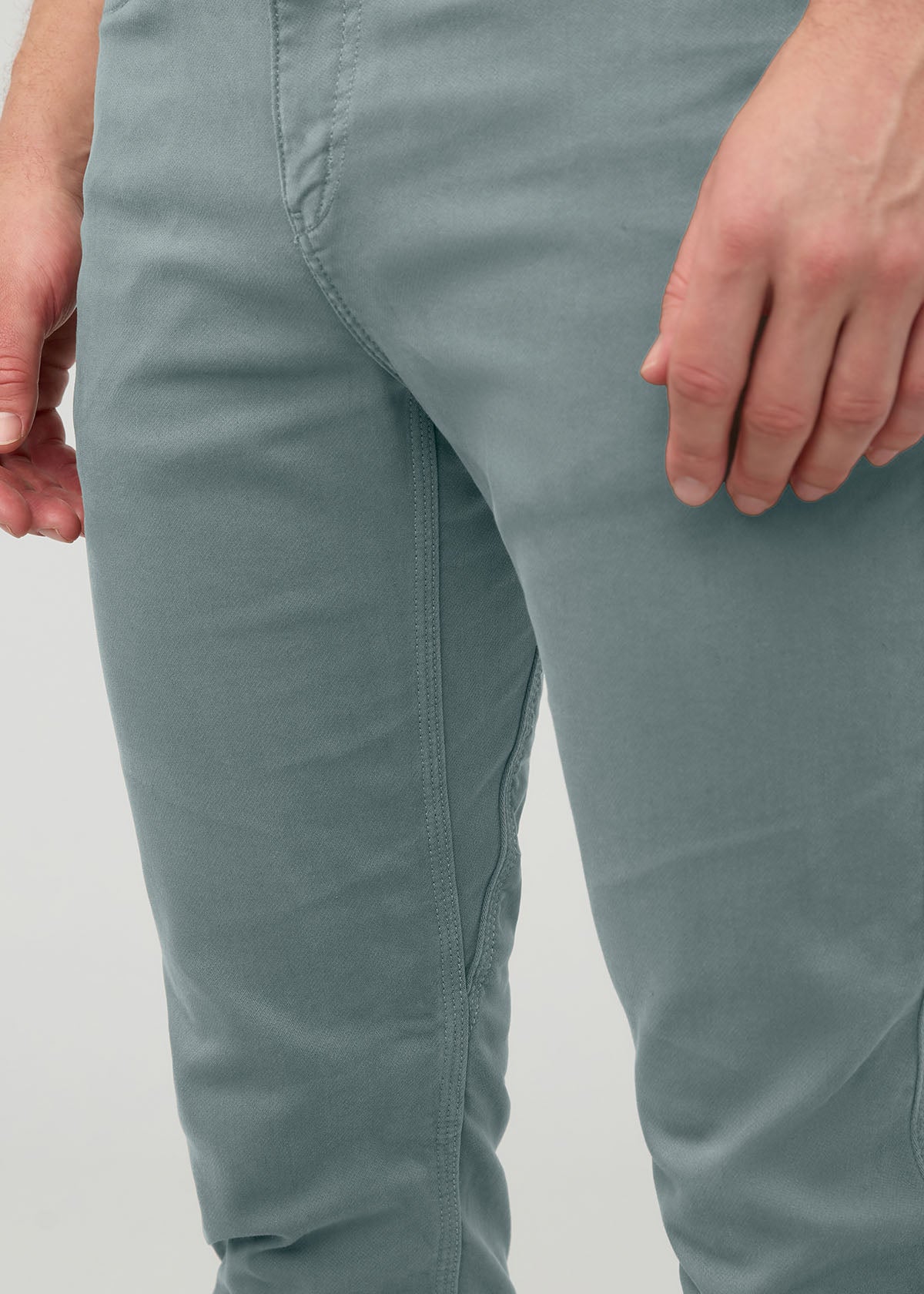 Men's Blue Spruce Slim Fit Dress Sweatpant Gusset