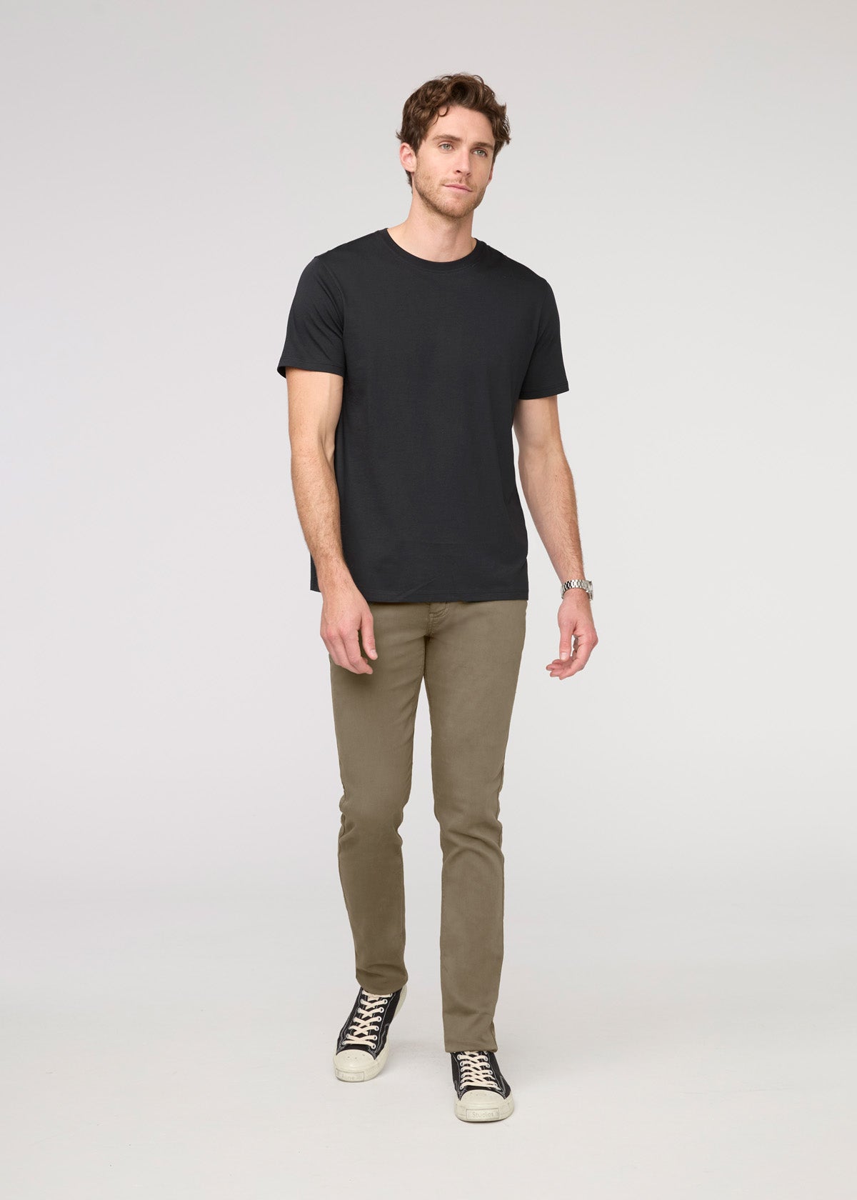 Men's Eucalyptus Slim Fit Dress Sweatpant Full Body