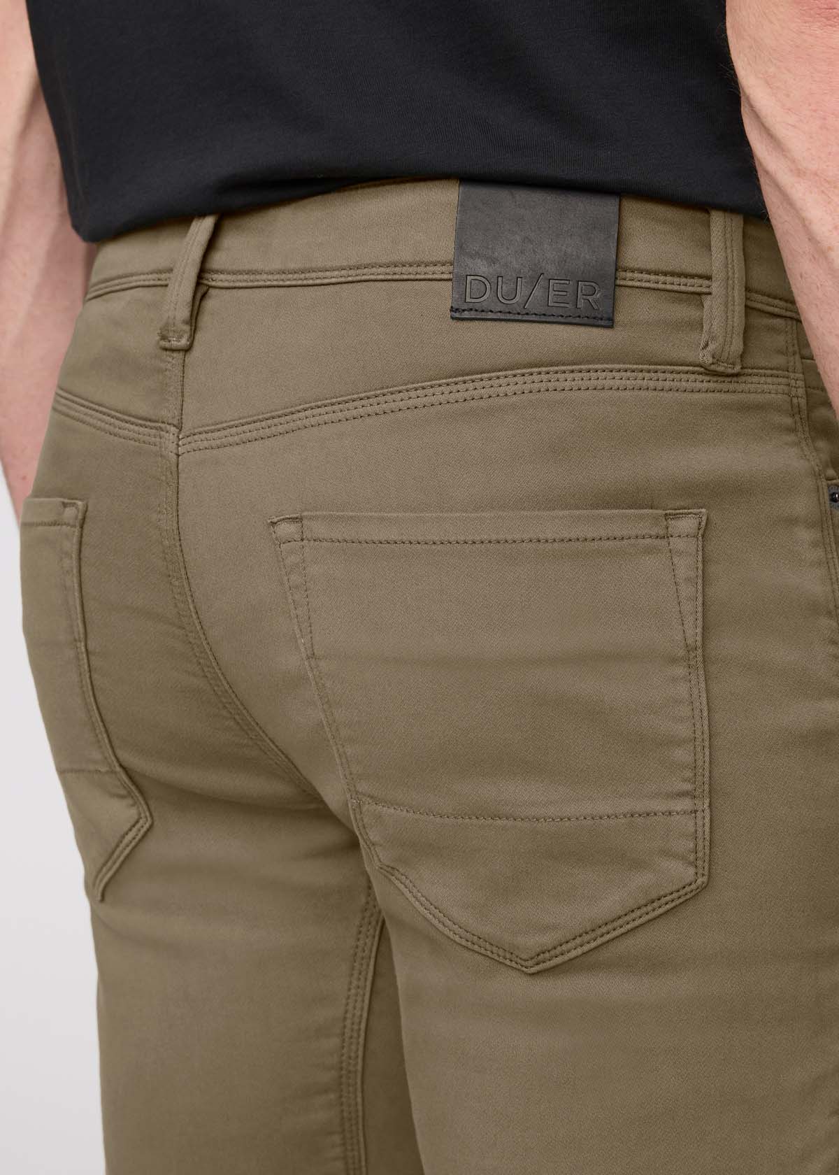 Men's Eucalyptus Slim Fit Dress Sweatpant Back Detail