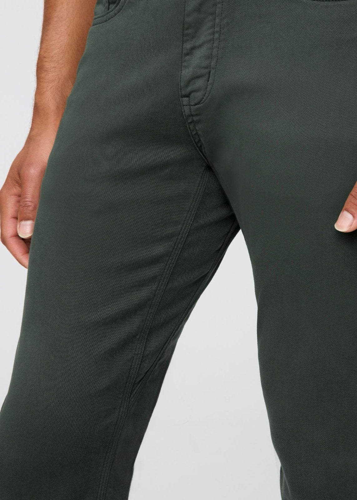 mens green slim fit dress sweatpant gusset