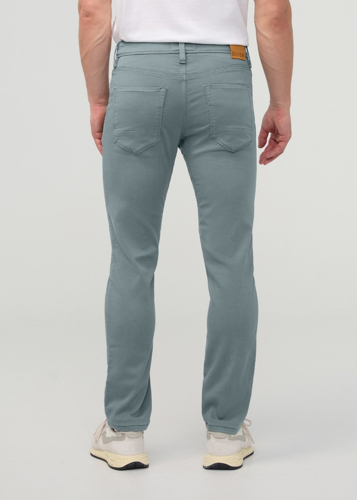 Men's Blue Spruce Slim Straight Fit Dress Sweatpant Back