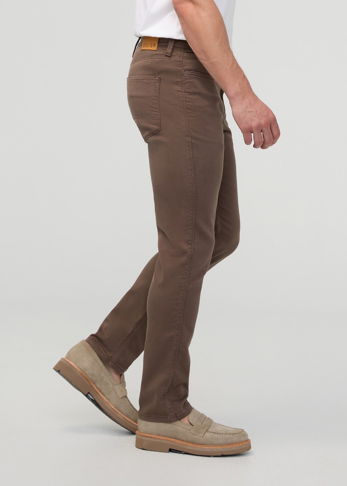 Men's Canteen Slim Straight Fit Dress Sweatpant Side