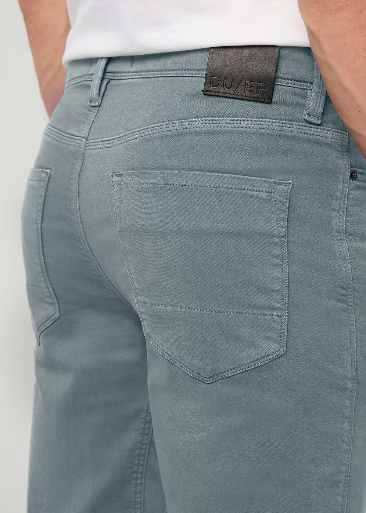 Men's Blue Spruce Straight Fit Dress Sweatpant Back Pocket