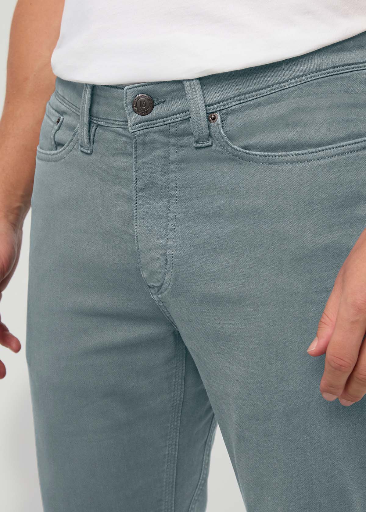 Men's Blue Spruce Straight Fit Dress Sweatpant Waist