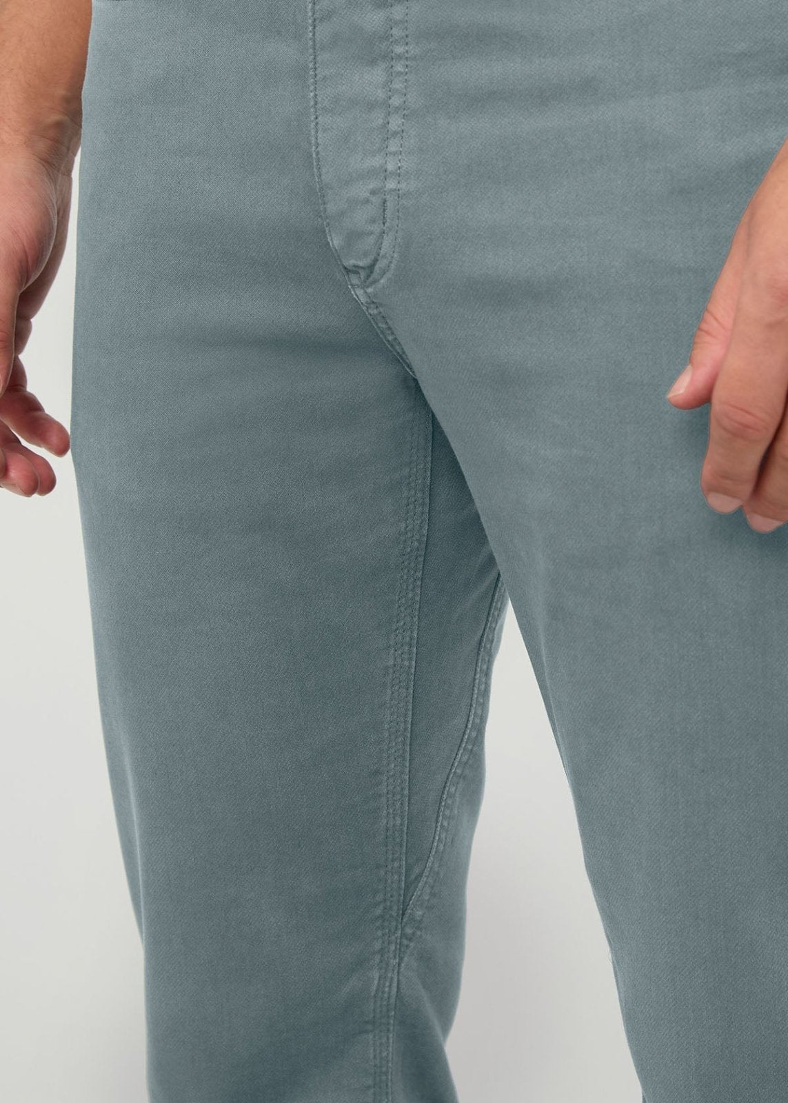 Men's Blue Spruce Straight Fit Dress Sweatpant Gusset