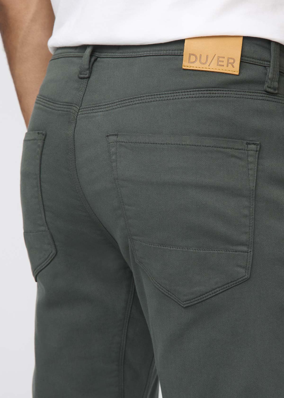 Men's Peat Straight Fit Dress Sweatpant Back Detail