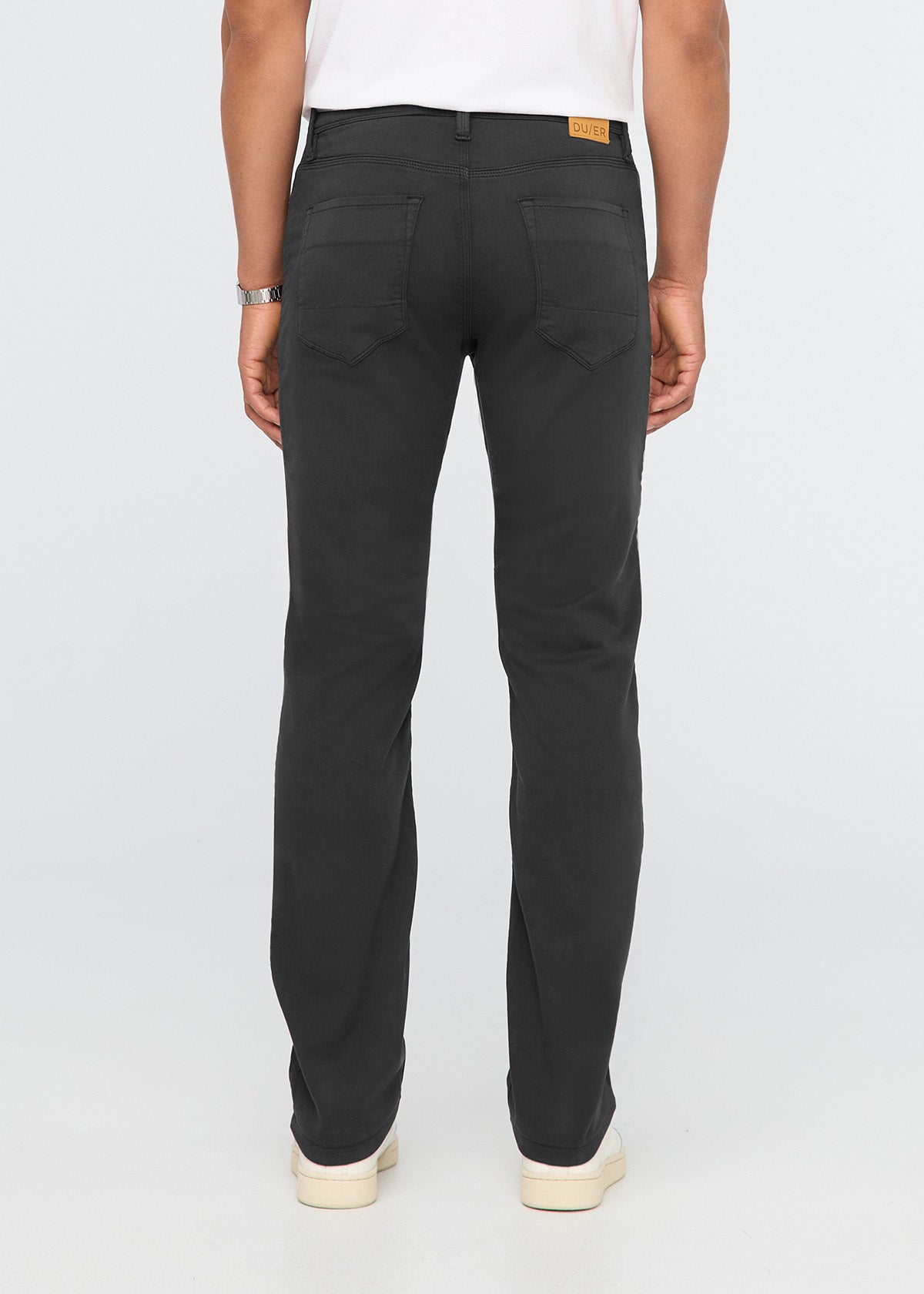 Men's Slate Straight Fit Dress Sweatpant back