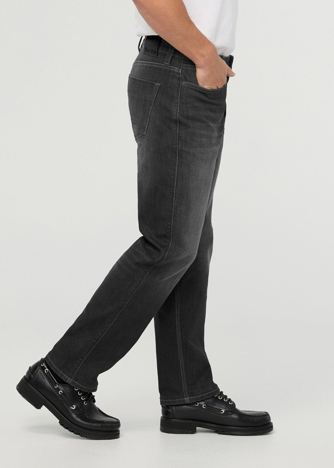 Men's Vortex Relaxed Straight Fit Lightweight Stretch Jeans side