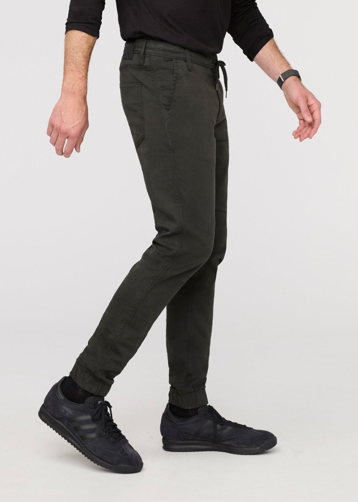 Men's dark green Athletic Jogger side